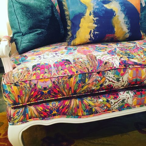 Pin By Kristen Wright Design On Upholstery | Cool Furniture, Furniture ... throughout Dare To Decorate With Colorful Upholstery
