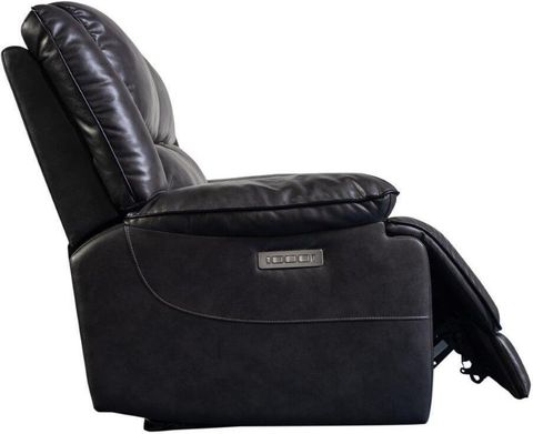 Porter Designs Ennis Triple Power Reclining Sofa In Black | 1Stopbedrooms intended for Porter Designs Ennis Reclining Sofa - Black