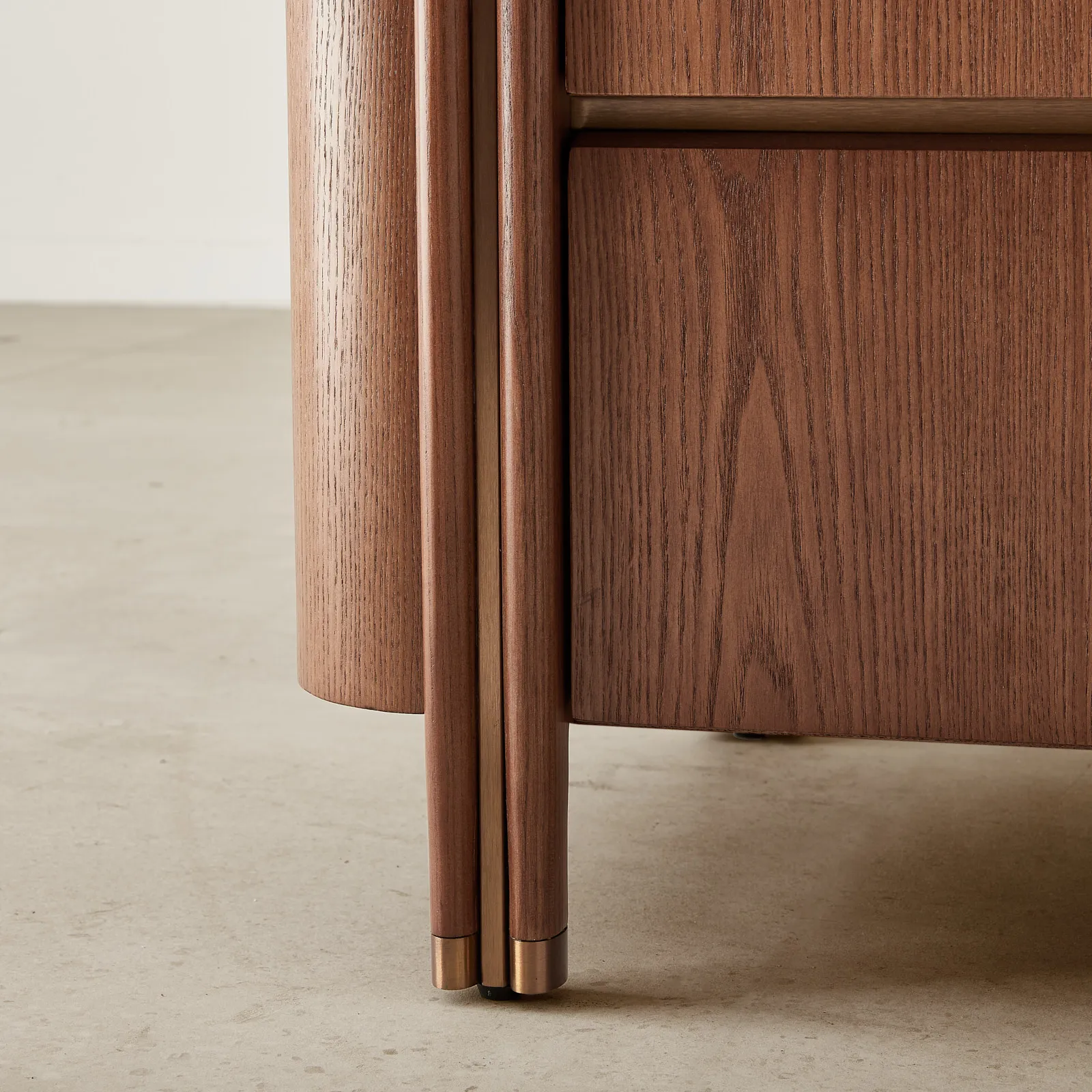 Portobello Toffee Brown Ash Veneer Dresser - Pandora Brown Sintered ... with Duarte Dresser, Ash Brown