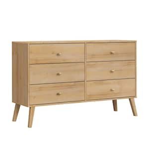 Prepac Milo Mid Century Modern 6-Drawer Drifted Gray/White Dresser 33 ... pertaining to Finding the Perfect Mid-Century Dresser A Guide to Drifted Gray and 6 Drawers