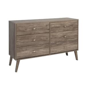 Finding the Perfect Mid-Century Dresser A Guide to Drifted Gray and 6 Drawers