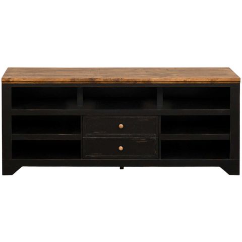 Qatar 63-Inch Black Tv Stand | 2073-510 | Afw.com pertaining to Choosing the Right TV Stand The Bradley 63" Black Model Explained