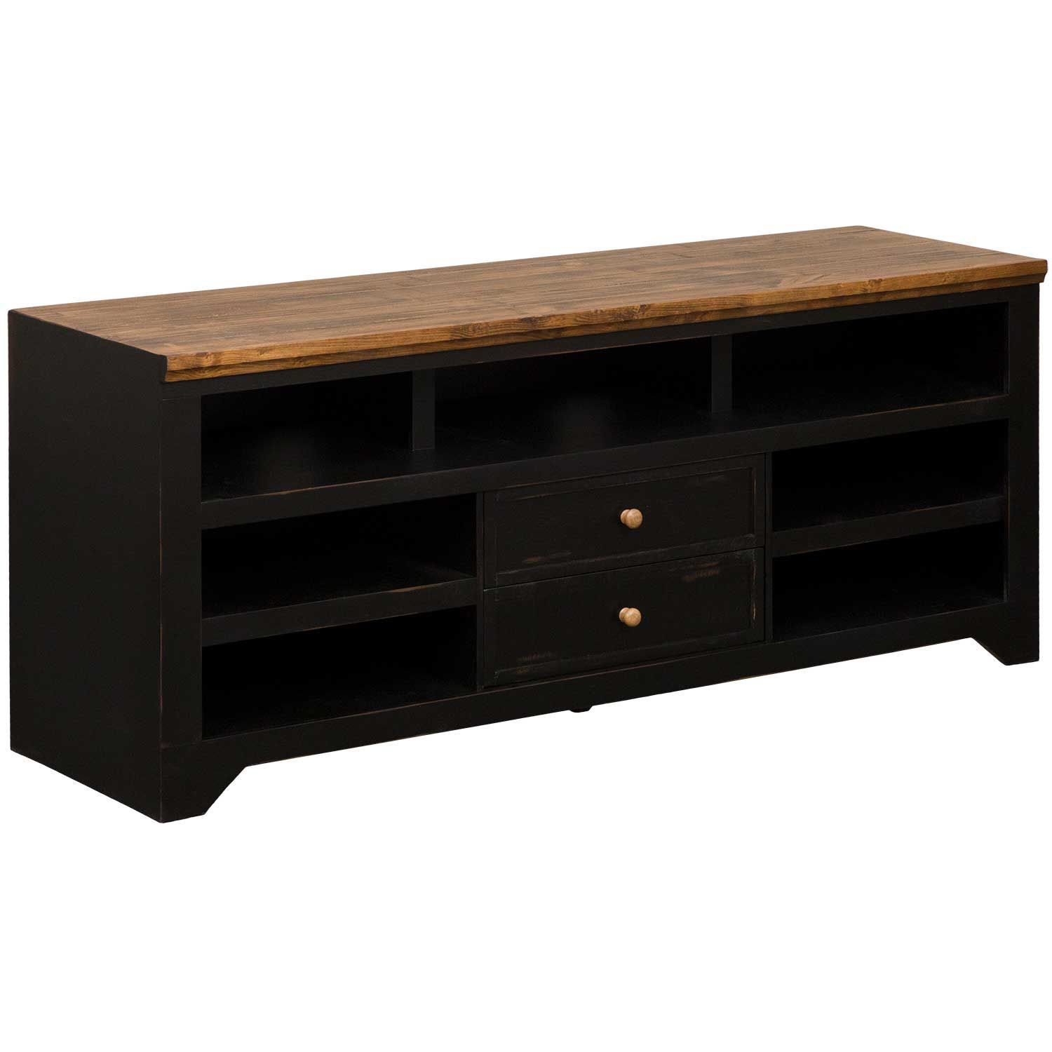 Qatar 63-Inch Black Tv Stand | 2073-510 | Afw.com with regard to Choosing the Right TV Stand The Bradley 63&quot; Black Model Explained