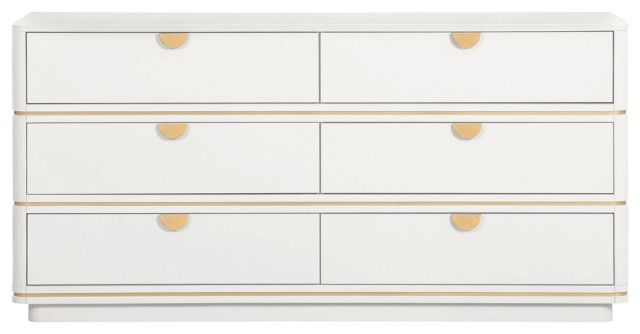 Maximizing Storage with a 6 Drawer White Dresser Configuration