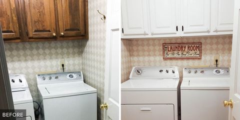 Reader Laundry Room: An Updated Look For $800 In Georgia in