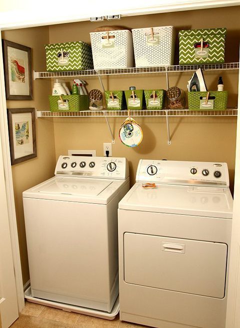 Reader Space: Eat, Sleep, Decorate & Organize | Small Laundry Room ... in How to Get Extra Laundry Storage for Just $900 in Tennessee