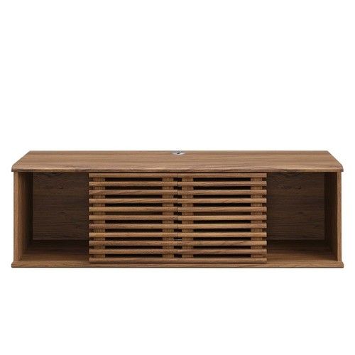 Render 46&quot; Wall-Mount Media Console Tv Stand | Ebay with Render 46 Wall-Mount Media Console Tv Stand