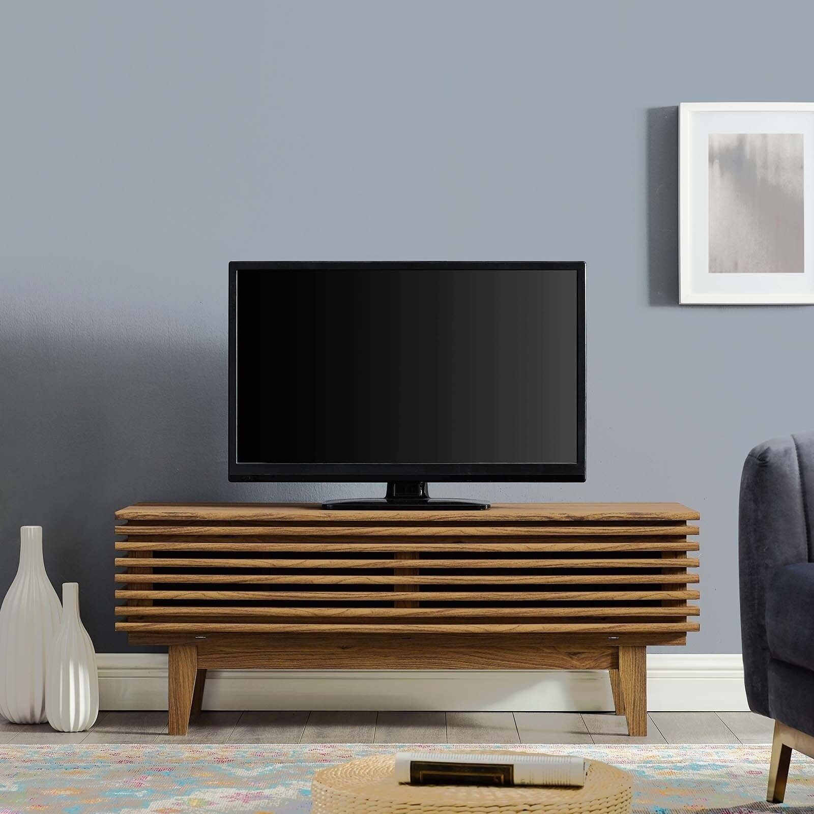 Render 46&quot; Wall-Mount Media Console Tv Stand - On Sale - Bed Bath ... pertaining to Render 46 Wall-Mount Media Console Tv Stand