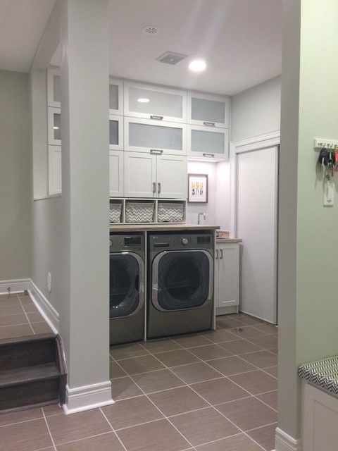 Room Of The Day: Reconfiguring An Entry And Laundry Room throughout Designing the Ultimate Entry and Laundry Room Combining Style and Smarts