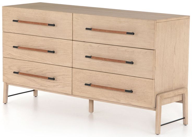 Rosedale Yucca Oak 6 Drawer Dresser | Drawers, Dresser Drawers, 6 ... with Rosedale 6 Drawer Dresser, Yucca Oak Veneer