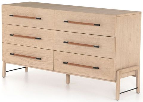 Rosedale Yucca Oak 6 Drawer Dresser | Drawers, Dresser Drawers, 6 ... with Rosedale 6 Drawer Dresser, Yucca Oak Veneer