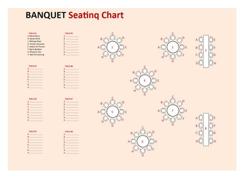 Round Table Seating Chart Template for Seating In The Round: An Old Idea That’s Still Fresh Today