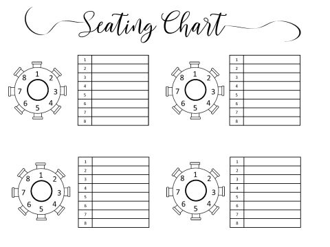 Round Table Seating Chart Template Table Plan Software For Your intended for Seating In The Round: An Old Idea That’s Still Fresh Today