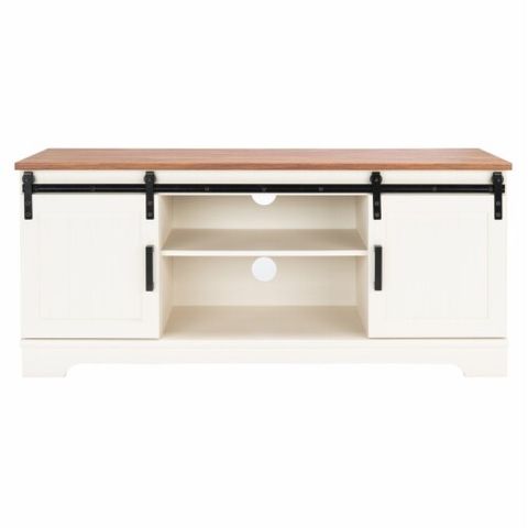 Safavieh Braelynn 2-Shelf 2-Door Media Stand White Washed / Walnut, 1 ... inside Safavieh Aino 2 Door Media Stand, Walnut/Natural