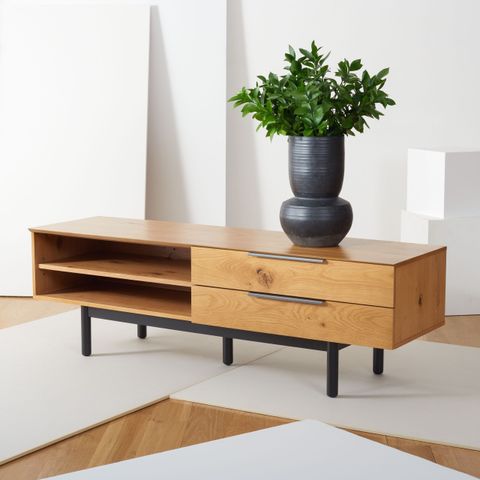 Safavieh Couture Geraldo 2 Drawer Media Stand - 63" W X 17.7" L X 19.7 ... throughout Safavieh Theon 2 Drawer Media Stand, Black