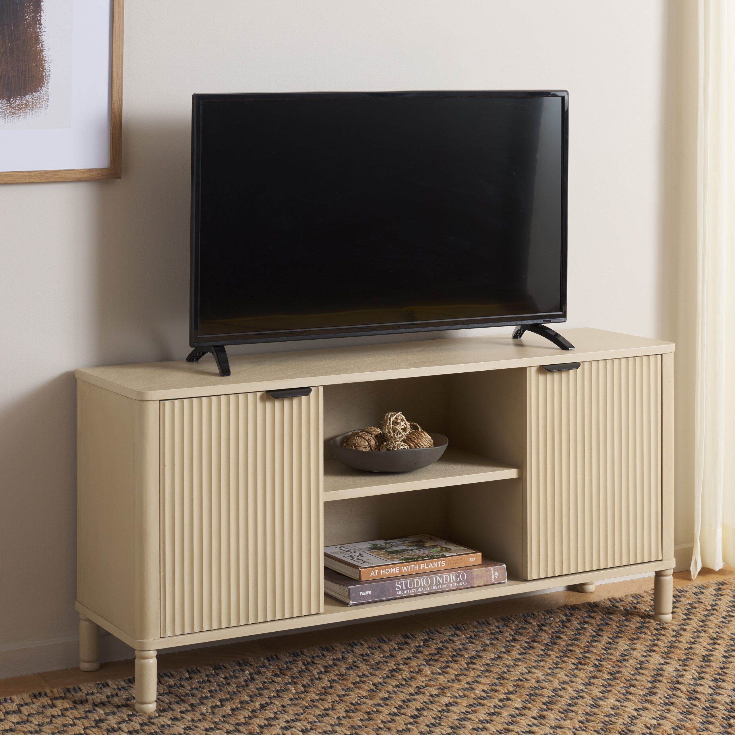 Safavieh Thurston 2 Door Media Stand | Wayfair regarding Tips for Maximizing Storage with the Safavieh Theon Media Stand