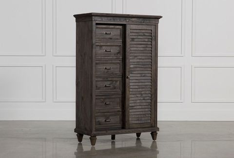 Shop For Valencia Sliding Door Gentlemans Chest At Livingspaces.com ... pertaining to Balencia Gentlemans Chest