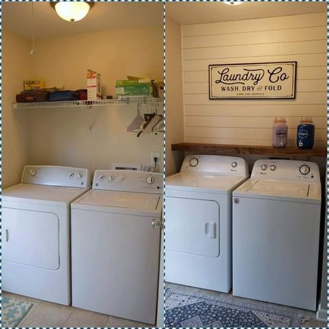 Simple Laundry Room Redo: Organize And Refresh Your Space inside Laundry Room Redo Adds Function, Looks And Storage