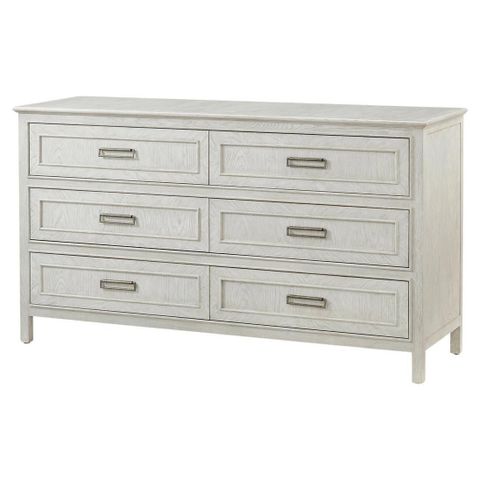 Six Drawer White Oak Dresser For Sale At 1Stdibs in Raphael 6 Drawer Dresser, White