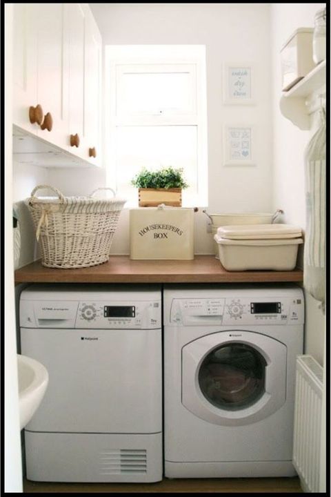 Small Laundry Room Makeovers – 57 Low Budget Ideas To Spruce Up Your ... for Guest Picks: Laundry Room Mini Makeover