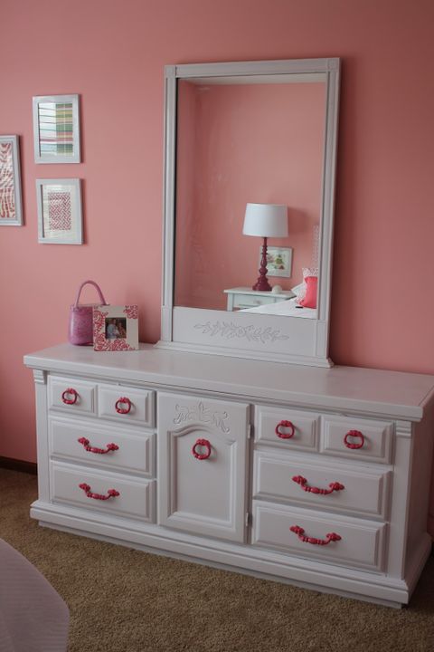 So Stinkin' Cute: Glam Girl Bedroom-Dresser And Prints with Glamour Youth Dresser