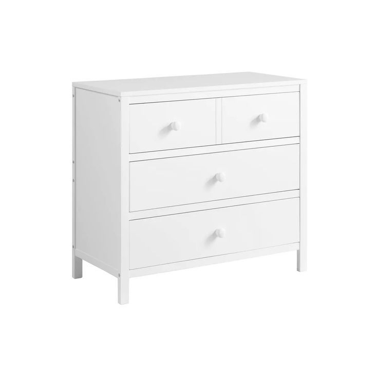 Soho Baby Essential 3 Drawer Dresser - White pertaining to Cresco 3 Drawer Dresser, White
