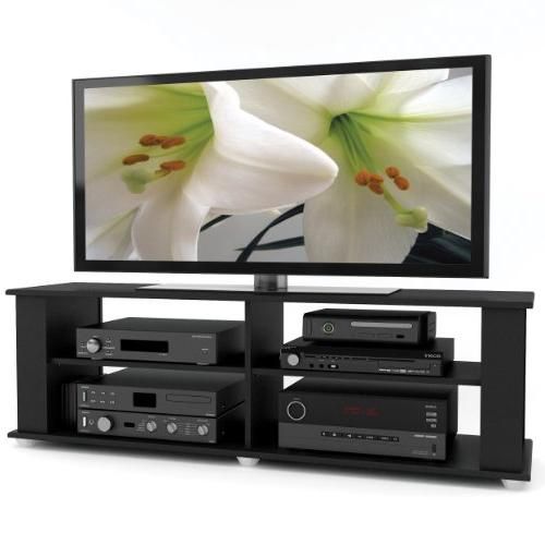 Sonax Fs-3580 Fillmore Tv Stand, Midnight Black throughout Understanding the Craftsmanship Behind the Fillmore 58&quot; Ravenwood Black TV Stand