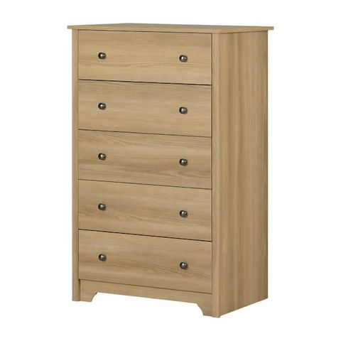 South Shore Vito Natural Ash 5-Drawer 31.25 In. Chest Of Drawers 15641 ... with regard to Understanding the South Shore Tao 5 Drawer Chest in Natural Walnut