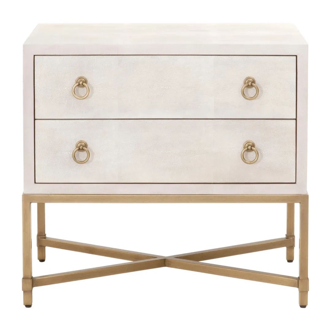 Spectrum 6-Drawer Solid Mango Wood Dresser In Smoke Grey Finish W/ Gun ... inside Spectrum 6-Drawer Solid Mango Wood Dresser, Smoke Gray, Gun Metal Finished Legs