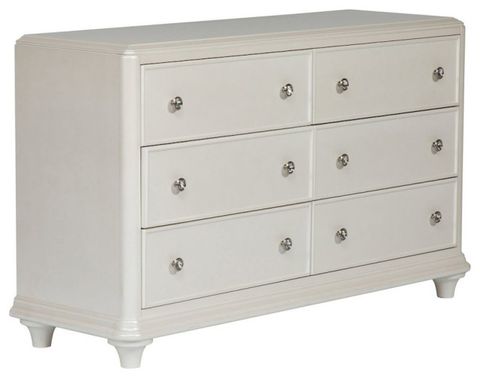 Stardust 6 Drawer Dresser W58 X D18 X H34 - Contemporary - Dressers ... within Choosing the Right 8 Drawer Dresser W66 x D18 x H40 for Your Home Needs