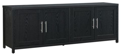 Strahm Rectangular Tv Stand For Tv's Up To 75 In Black Grain ... inside Campello Rectangular Tv Stand For Tv's Up To 78 In Black Grain