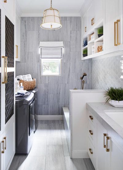 From Chore to Charm How to Design a Laundry Room That Caters to Your Canine Companion