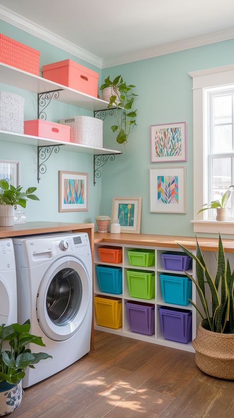 Stylish Laundry Room with regard to Beyond the Basics Designing Laundry Rooms That Work and Wow