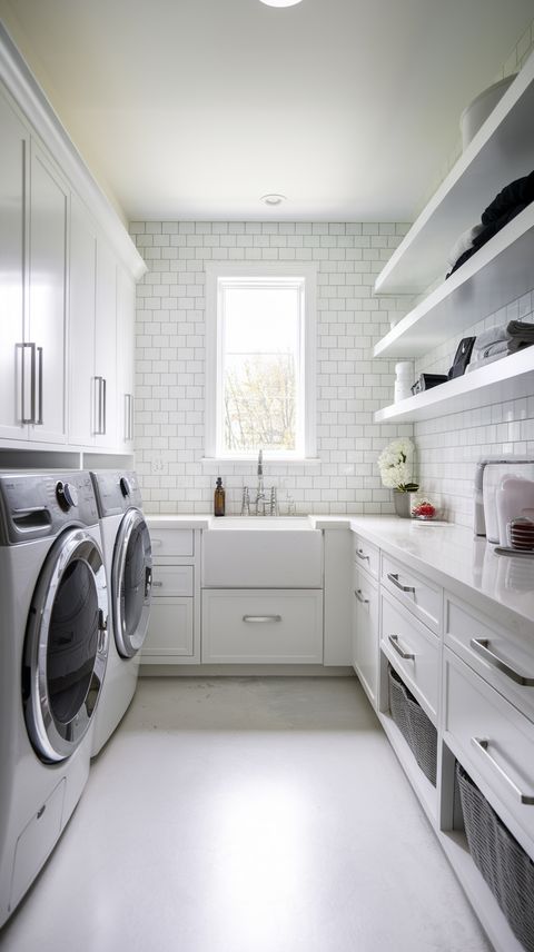 Stylish Laundry Room with regard to New This Week: 7 Stylish And Hardworking Laundry Rooms