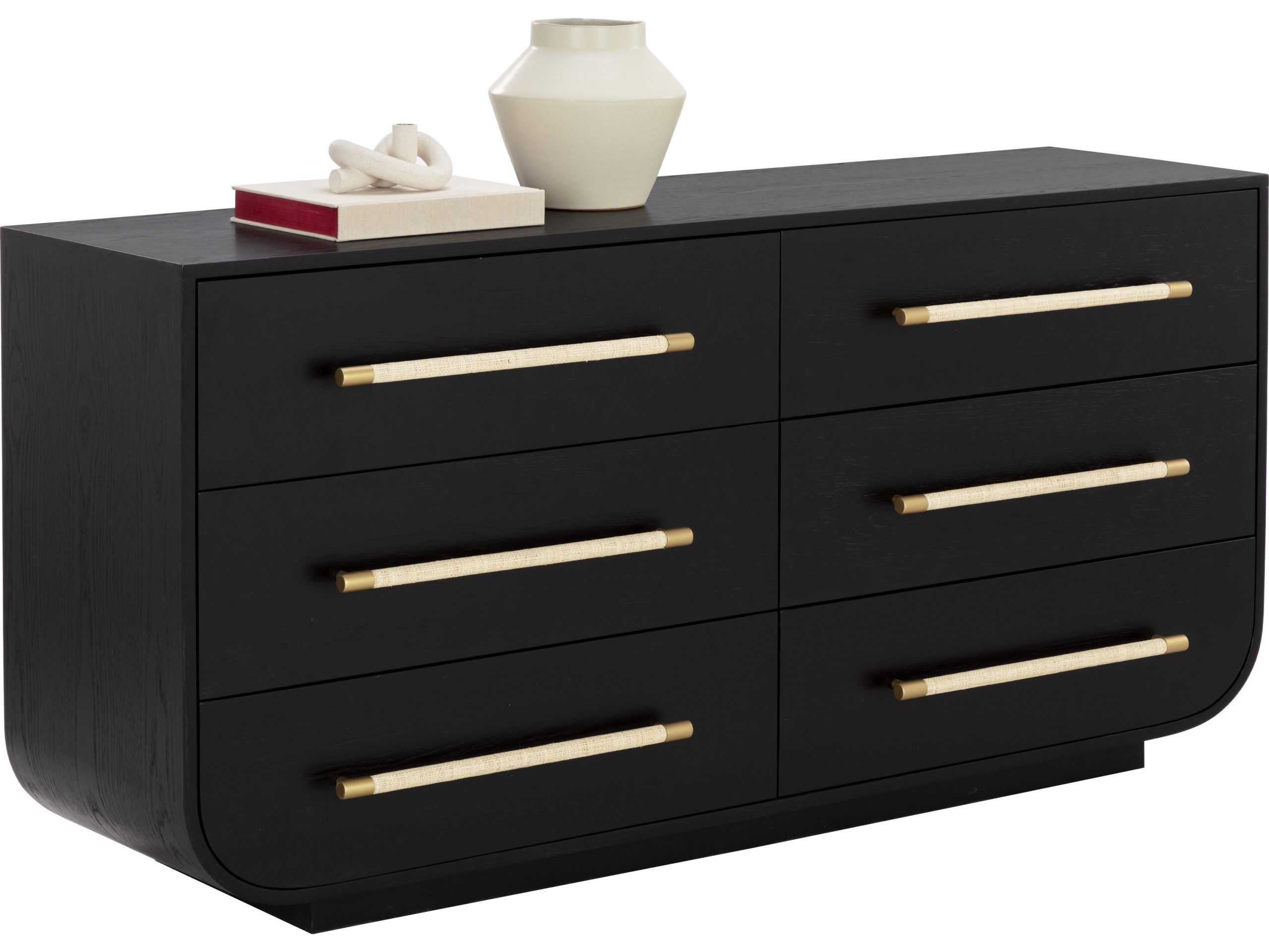 Sunpan Tarrant 67&quot; Wide 6-Drawers Double Dresser | Spn110983 with Craftsmanship Meets Functionality: The Evolution of the Seul Double Dresser