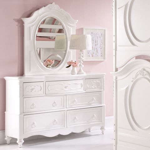 Sweetheart 7 Drawer Dresser - White | Dresser Drawers, 7 Drawer Dresser, Dresser pertaining to The Carmel White 7 Drawer Dresser A Timeless Addition to Any Home