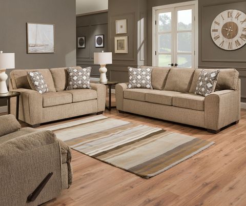 Tan Sofa | Baci Living Room inside Harford Sofa, Tan