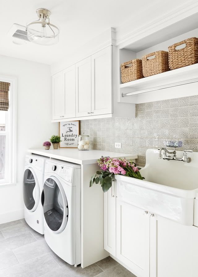 The 10 Most Popular Laundry Rooms On Houzz Right Now | Laundry Room ... intended for Trending: Top 10 Popular Laundry Room Photos In Summer 2018