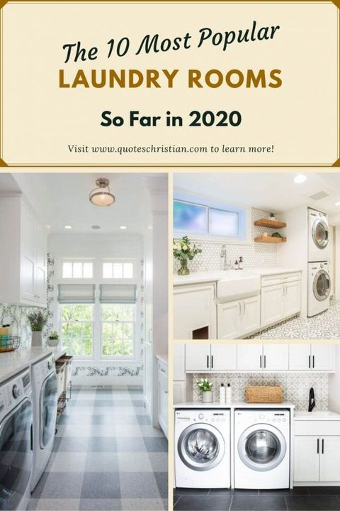 The 10 Most Popular Laundry Rooms So Far In 2020 Elegant Tile Flooring ... inside The Top 10 New Laundry Rooms So Far In 2025