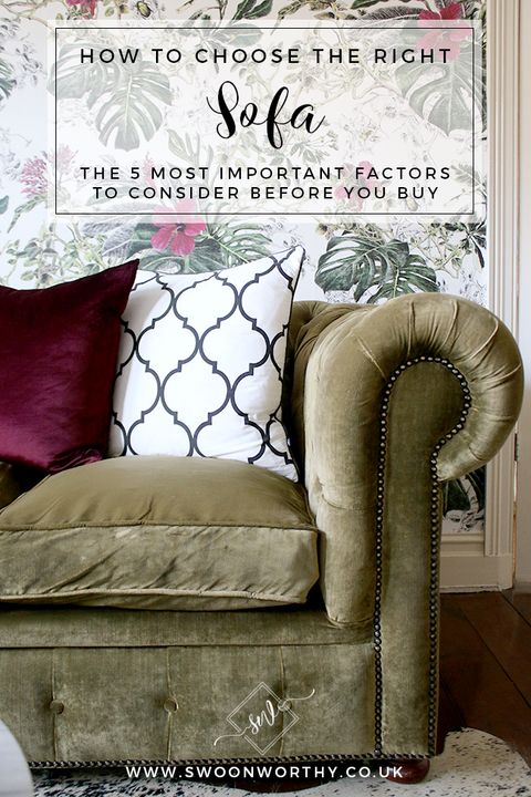 The 5 Things You Need To Consider When Buying A New Sofa - Swoon Worthy regarding The Insider's Guide to Spotting a Sofa Built to Last