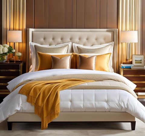The Complete Guide To Stylish And Soothing Bed Pillow Arrangements - Corley Designs with The Secret Formula For Perfect Pillow Arrangements