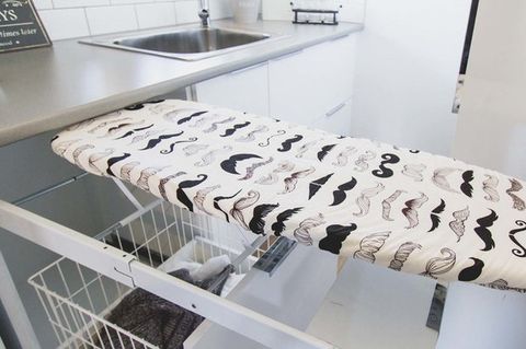 The Hardworking Laundry: How To Make Room For Ironing throughout The Hardworking Laundry: How To Make Room For Ironing
