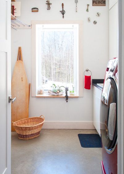 The Hardworking Laundry: Make Room For Folding throughout Clever Solutions for a Seamless Ironing Routine in a Compact Home