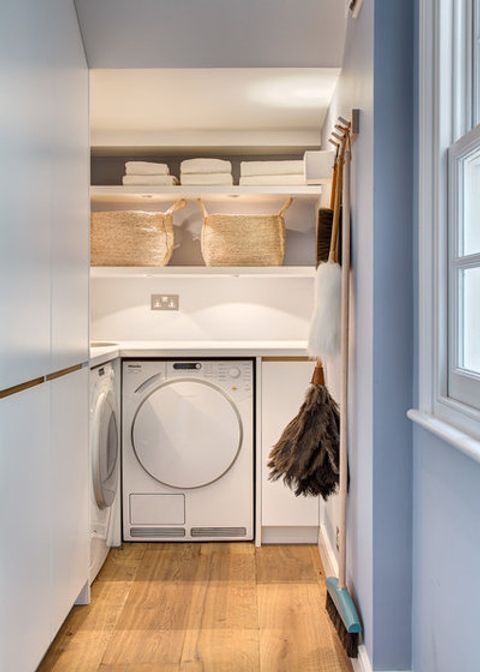 The Hardworking Laundry Room: A Place For Brooms And Mops regarding The Hardworking Laundry Room: A Place For Brooms And Mops