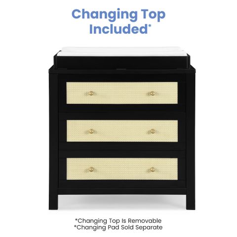Theo 3 Drawer Dresser With Changing Top - Delta Children regarding Theo Dresser's Impact on Modern Psychology and Social Research