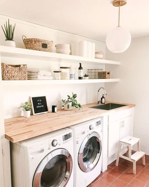Top 10 Laundry Room Organization Ideas pertaining to 9 Practical Ideas From Summer 2020’S Most Popular Laundry Rooms