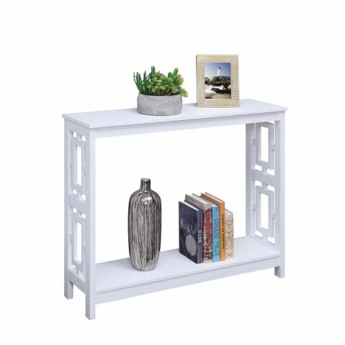 Town Square Console Table With Shelf, 1 - Fred Meyer for Town Square Console Table With Shelf, Espresso