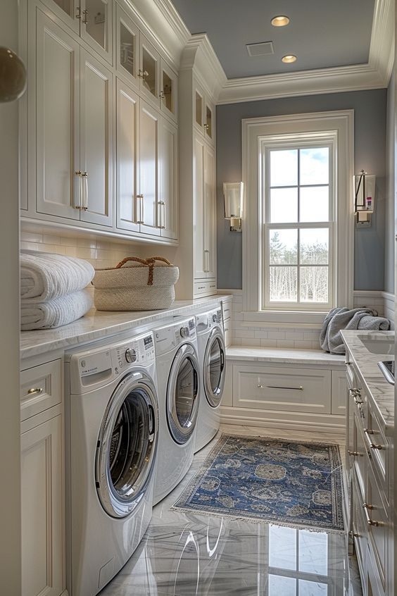 Transform Your Laundry Space With These 44 Stunning Laundry Room Ideas ... regarding