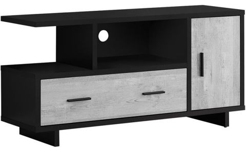 Tv Stand 48 Inch Console Drawers Living Room Bedroom Laminate White ... inside Expert Tips for Selecting and Arranging Your 48-Inch Laminate Walnut TV Console