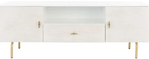 Tv Stands & Entertainment Centers - Page 3 | Furniture.com within Casey 2-Drawer Engineered Wood 60" Tv Stand White